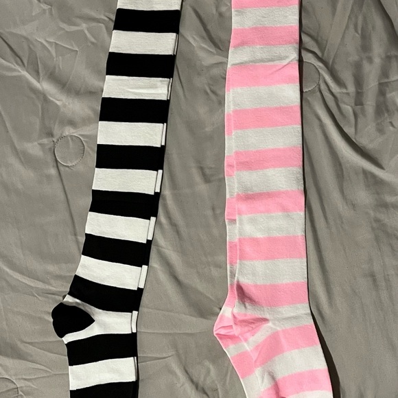 Thigh High Knee Socks Casual Extra Long Knee Stocking Leg Warmer for Women Girls - Picture 1 of 2